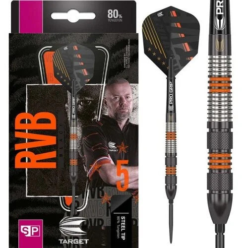 Target Raymond van Barneveld Black 80% Swiss 21g/ 23g/ 25g
