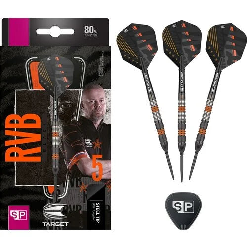 Target Raymond van Barneveld Black 80% Swiss 21g/ 23g/ 25g