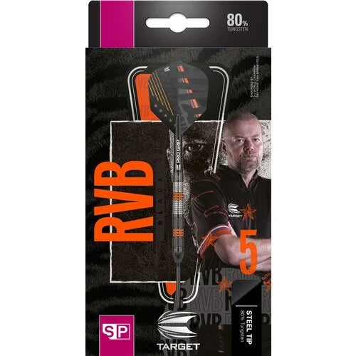 Target Raymond van Barneveld Black 80% Swiss 21g/ 23g/ 25g
