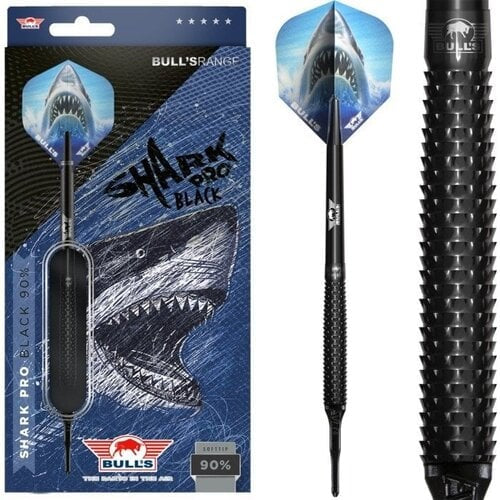 Bull's Softtip Shark Pro Black 90% 20 gram