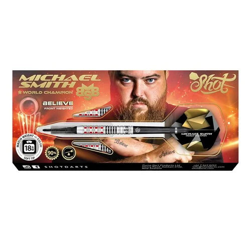 Shot Softtip Michael Smith 90% Believe 18g/ 20g