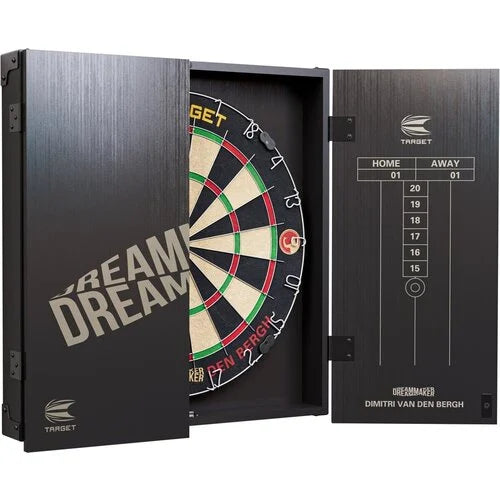 Target Dimitri van den Bergh Dart Board Cabinet Set