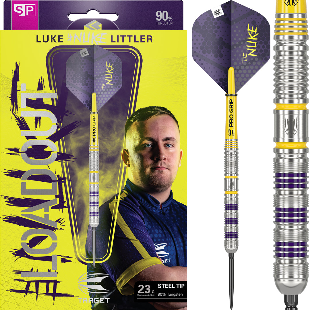 Target Luke Littler Loadout 90% Swiss 22g/ 23g/ 24g