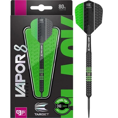 Target Vapor8 Black Green 80% Swiss 22g/ 24g/ 26g