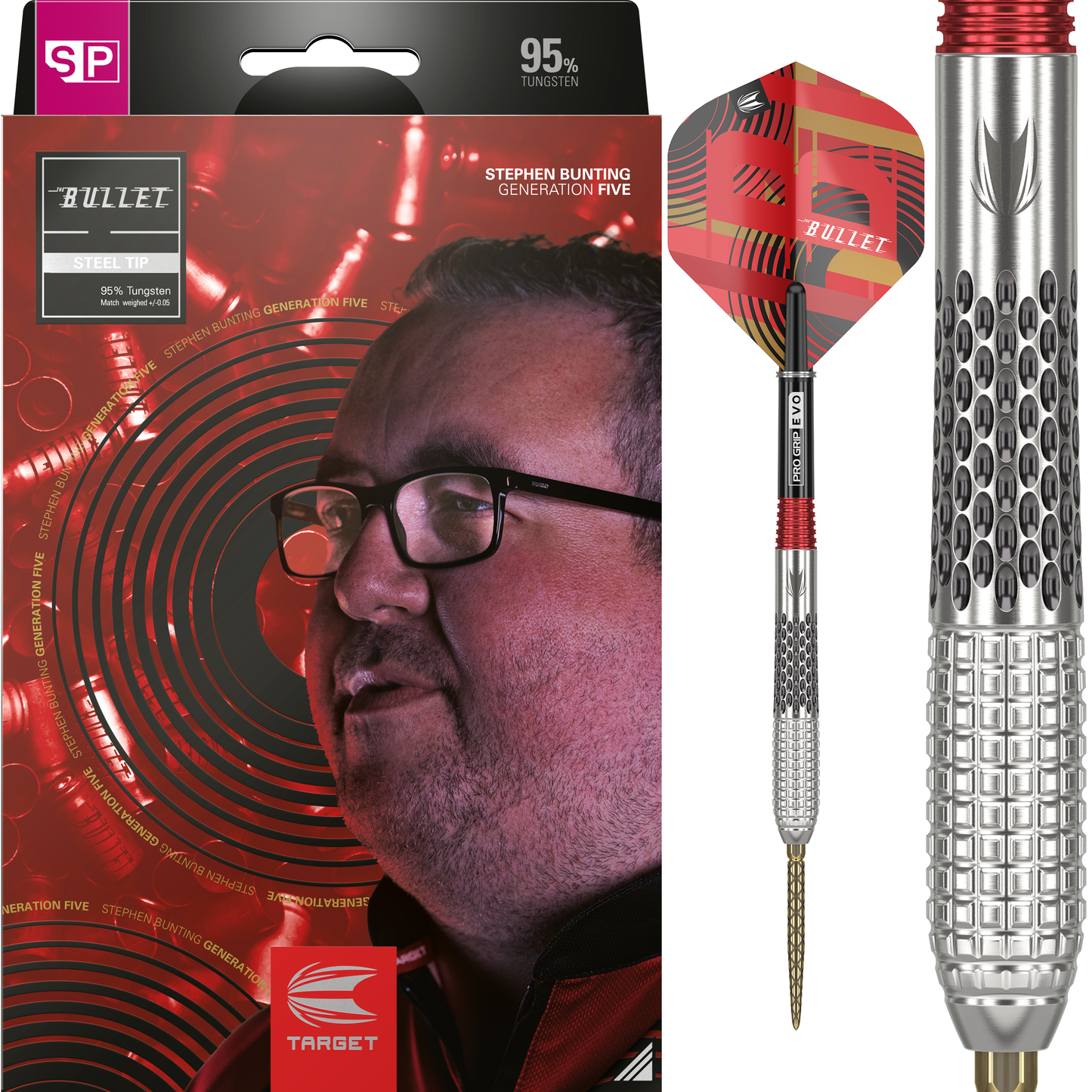Target Stephen Bunting G5 95% Swiss 18g/ 22g/ 23g/ 25g